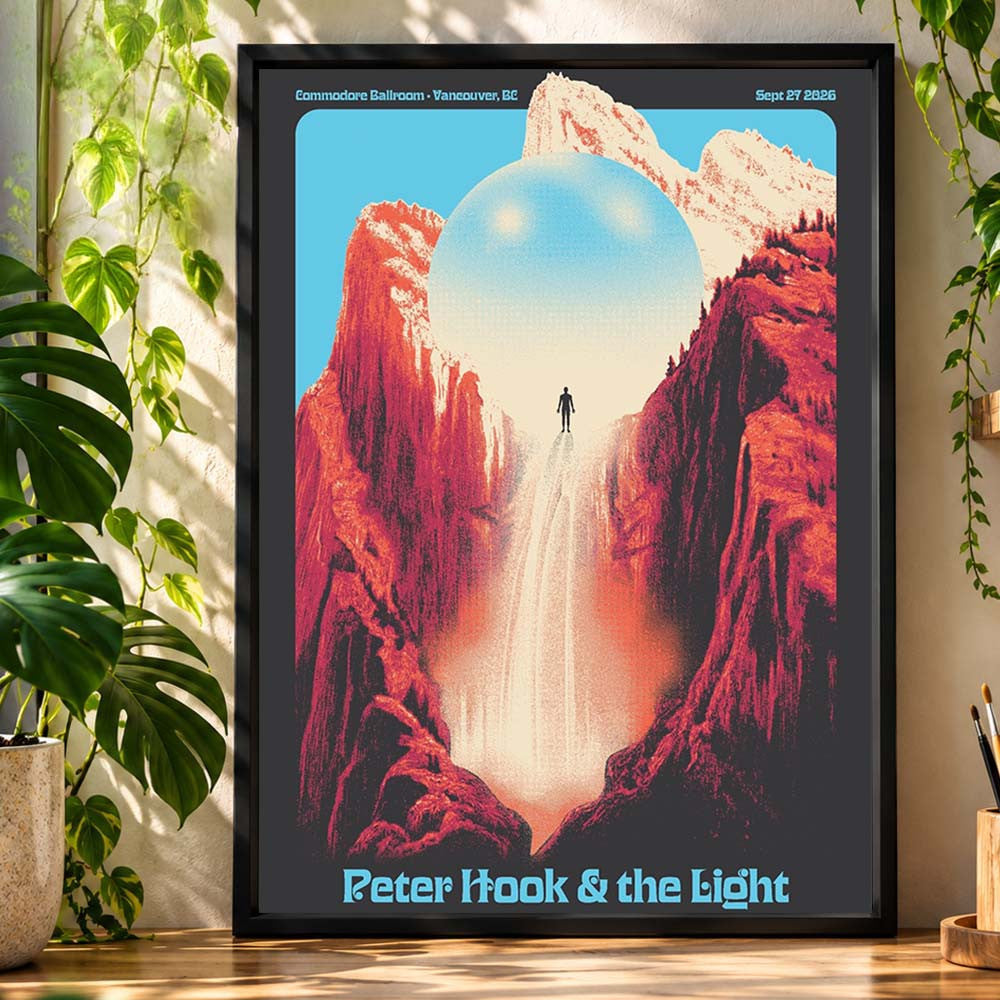 Peter Hook And The Light Vancouver BC 2026 Event Poster Peter Hook Concert Poster Best Gift For Fan - Foxy23shop