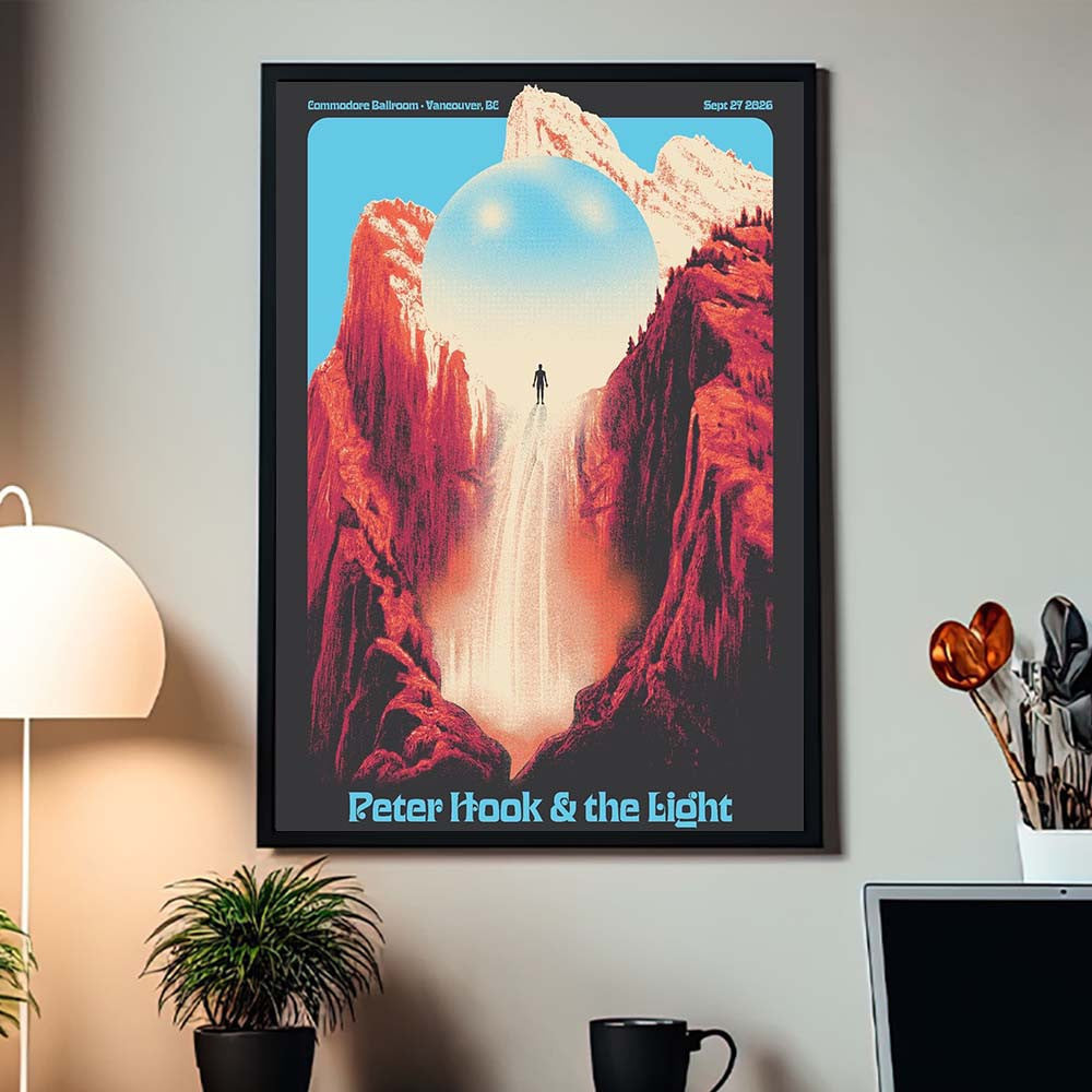 Peter Hook And The Light Vancouver BC 2026 Event Poster Peter Hook Concert Poster Gift For Fan - Foxy23shop