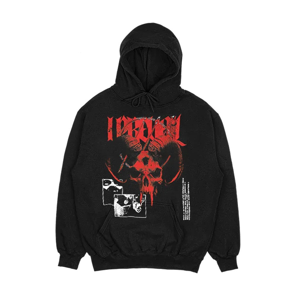 Fearless Records Store Merch I Prevail Horned Skull Hoodie Gifts For I Prevail Fans - Foxy23shop