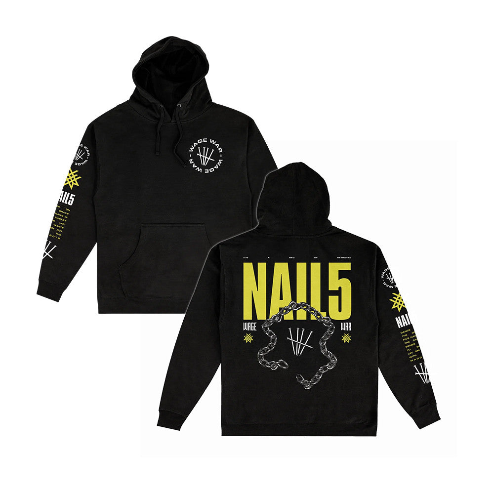 Fearless Records Store Merch Nail5 Hoodie Best Gifts For Boyfriend - Foxy23shop