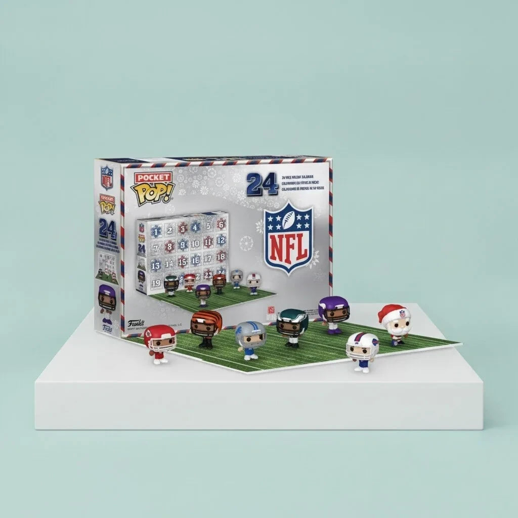NFL 2026 Football Advent Countdown Calendar Xmas Decor Presents For Football Lovers - Foxy23shop