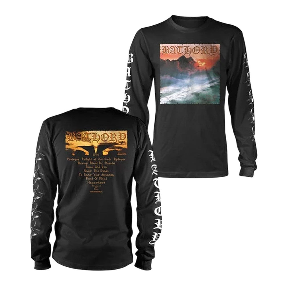 Night Shift Merch Bathory Twilight Of The Gods Long Sleeve Shirt Gifts For Bathory Fans - Foxy23shop