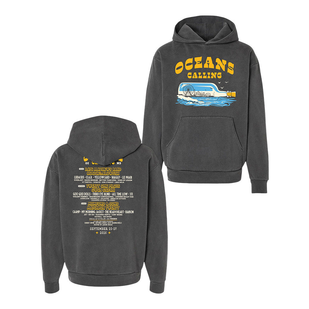 Oceans Calling Festival Merch Bottle Lineup Hoodie 2026 Gifts Idea For Brother - Foxy23shop
