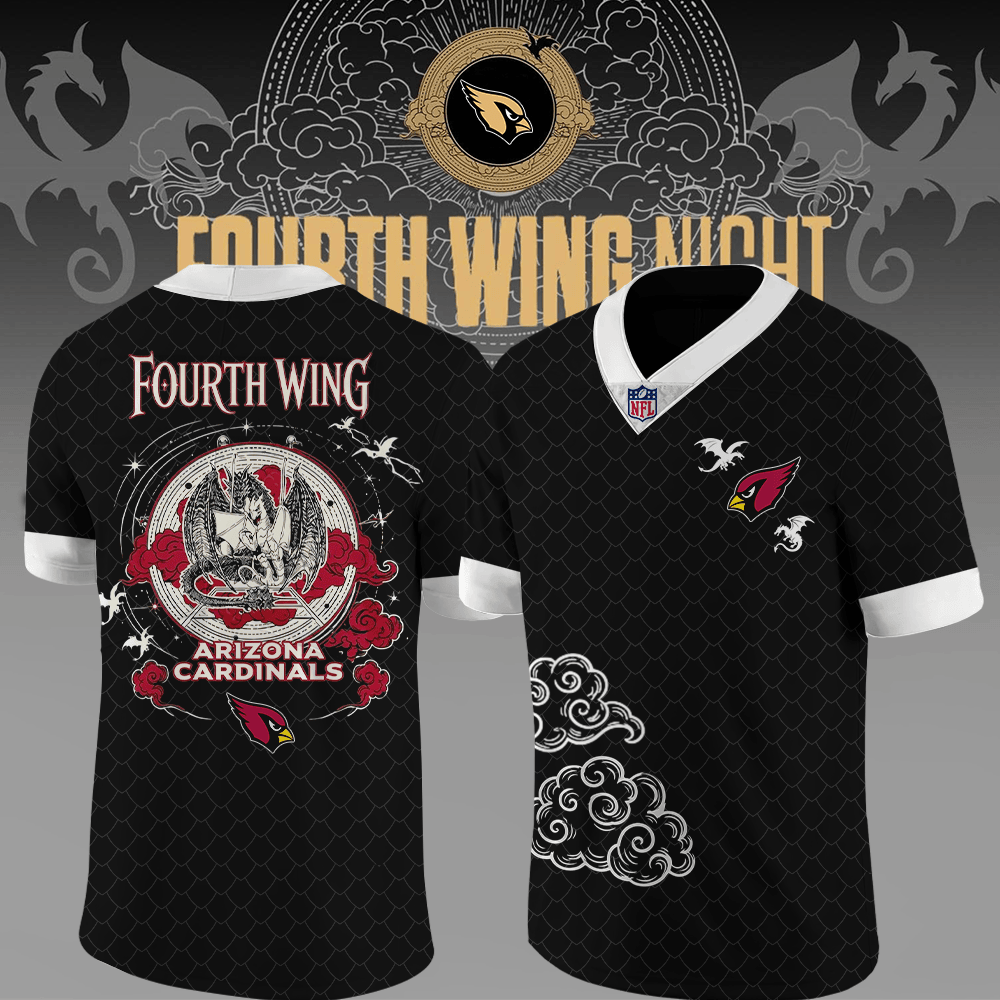 Arizona Cardinals 2026 NFL X Fourth Wing Night Jersey Gifts For Arizona Cardinals Fans - Foxy23shop