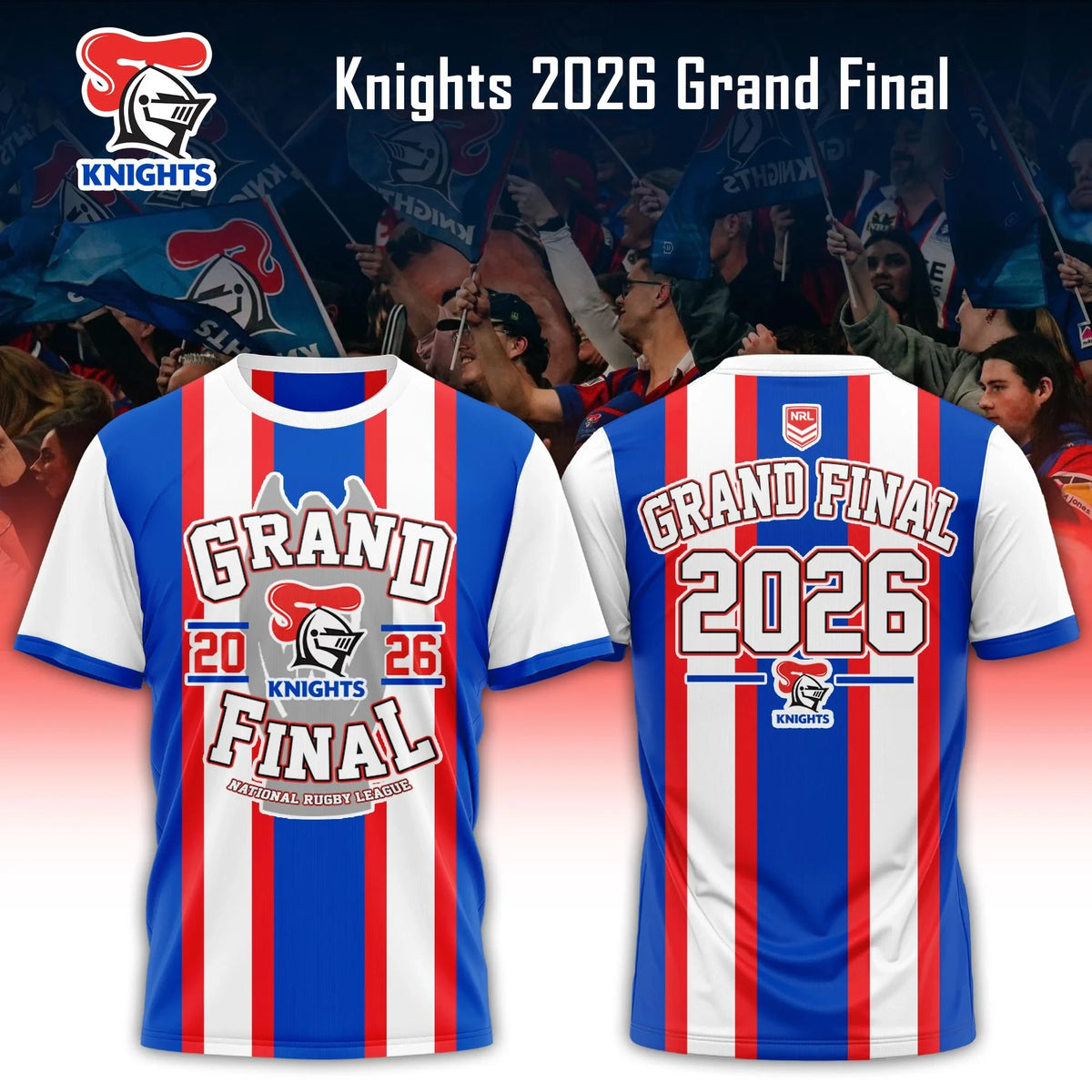 Newcastle Knights NRL 2026 Grand Final T-Shirt Best Presents For Rugby Lovers - Foxy23shop