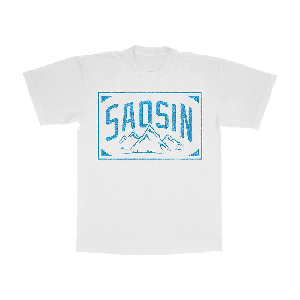 Saosin Store Merch Mountain White T-Shirt Unique Gifts For Saosin Fans - Foxy23shop