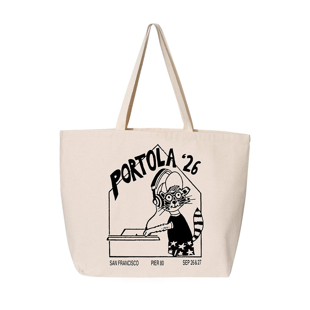 Portola Music Festival 2026 Spinnin Tote Bag Portola Music Festival Mech 2026 Gifts For Sister - Foxy23shop