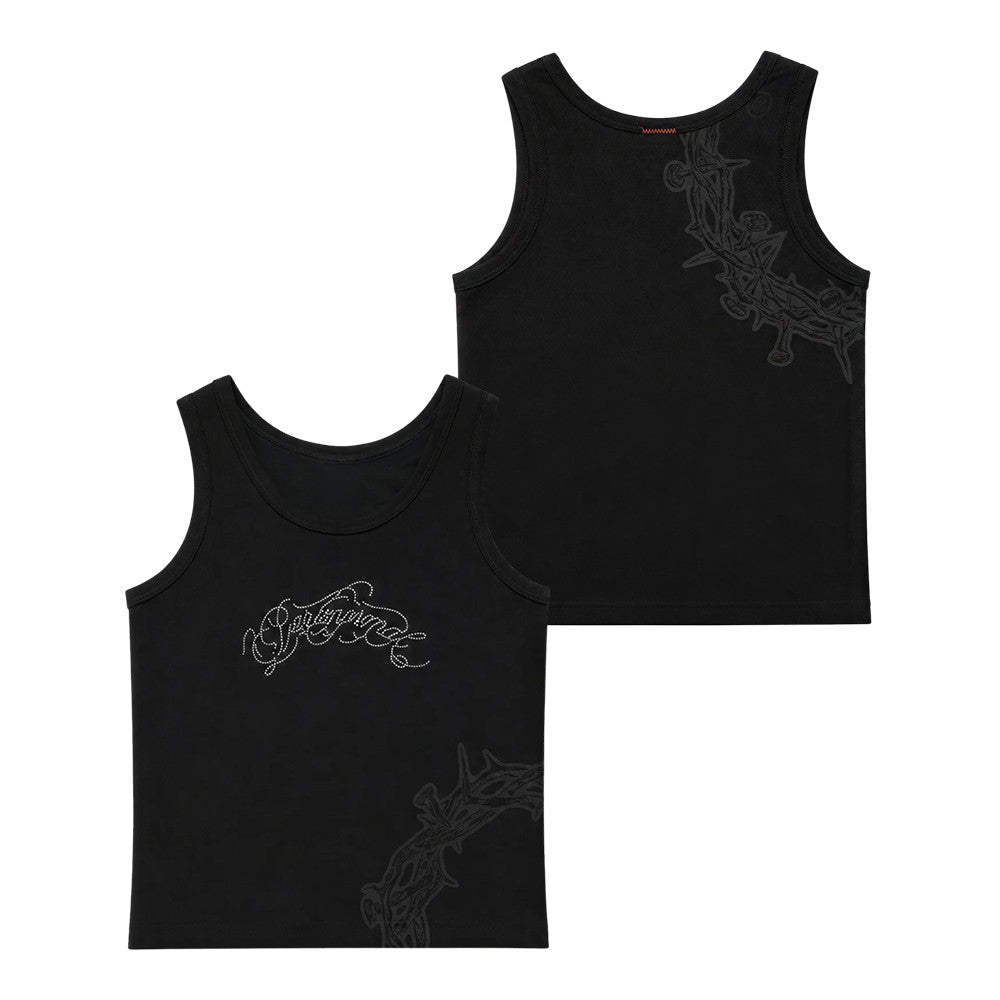 Twin Paranormal Merch Hot Ghoul Summer Slim Fit Tank Top Presents For BFF - Foxy23shop