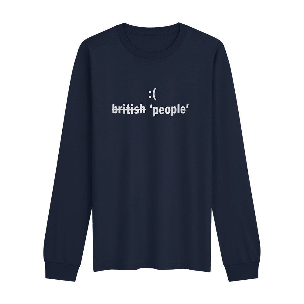 Microwave Society Store Merch British People Long Sleeve Shirt Streetwear Gifts Ideas - Foxy23shop