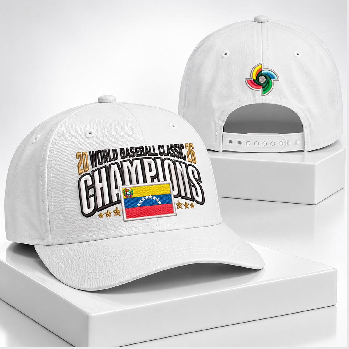 Keider Montero Venezuela 2026 World Baseball Classic Champions Hat Keider Montero Baseball Cap Fan Gear - Foxy23shop