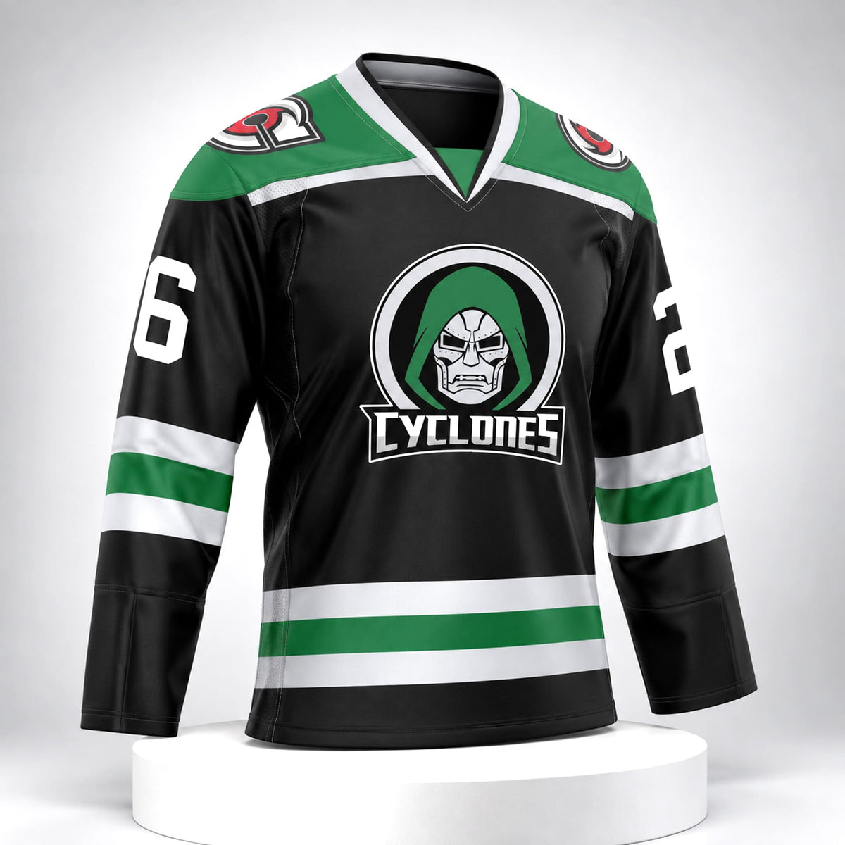 Disney x Cincinnati Cyclones Dr Doom Hockey Jersey Cincinnati Cyclones Merch Fan Gear - Foxy23shop