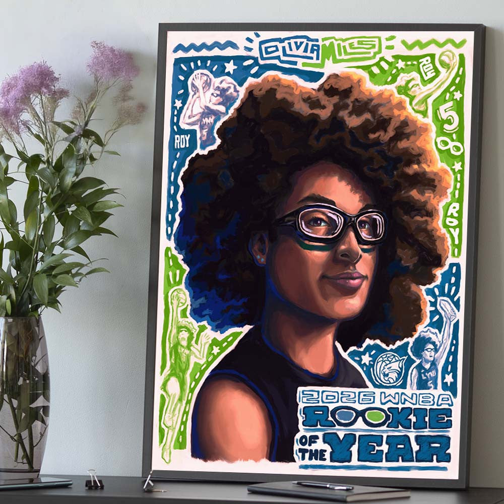 Olivia Miles Minnesota Lynx Are Your 2026 WNBA Rookie Of The Year Poster Olivia Miles Poster Gifts For Fan - Foxy23shop