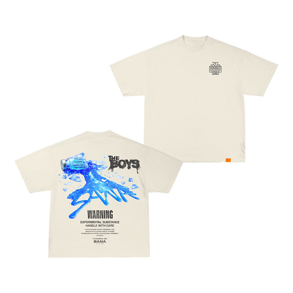 Sana Merch Compund V T-Shirt Sana Clothing Line Streetwear Gift Ideas - Foxy23shop