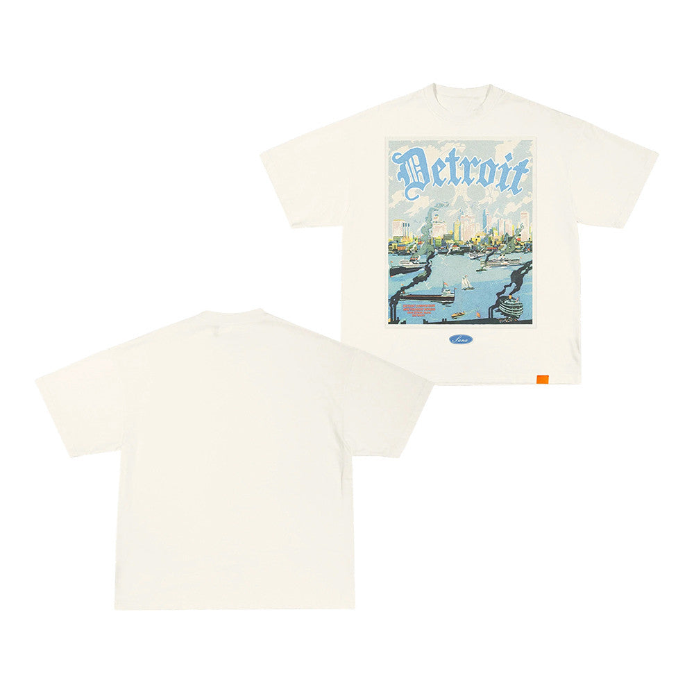 Sana Merch Detroit River T-Shirt Streetwear Gifts For Sister - Foxy23shop