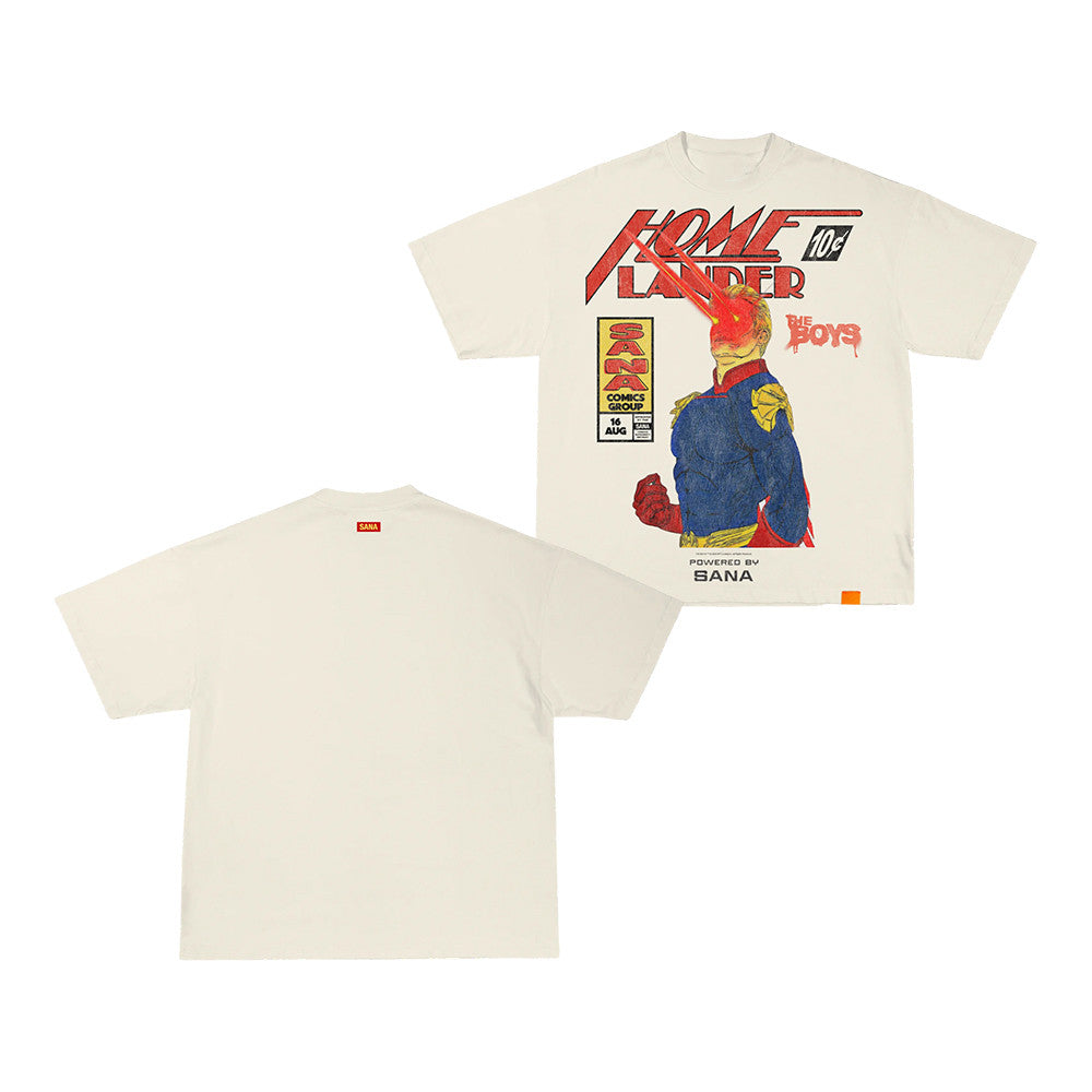 Sana Merch Homelander T-Shirt Sana Clothing Gifts Ideas For Streetwear - Foxy23shop