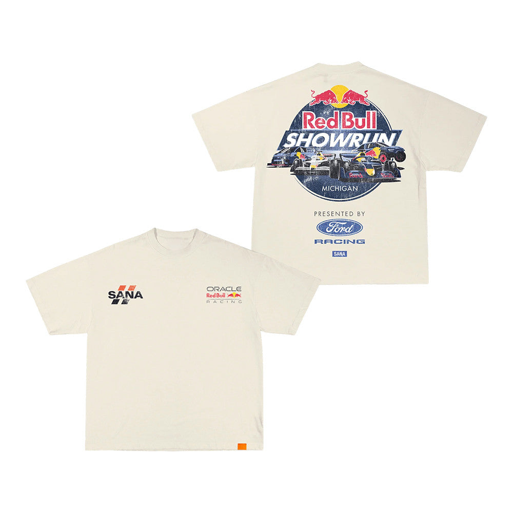 Sana Merch Showrun Redbull T-Shirt Sana Apparel Streetwear Gift Ideas - Foxy23shop