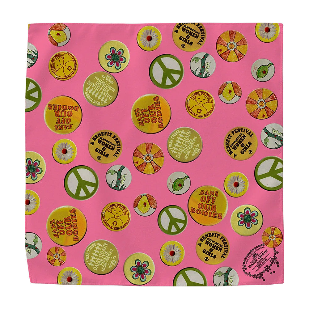 Olivia Rodrigo Daisy Chain Pins Bandana Olivia Rodrigo Merch Music Gift For Sister - Foxy23shop