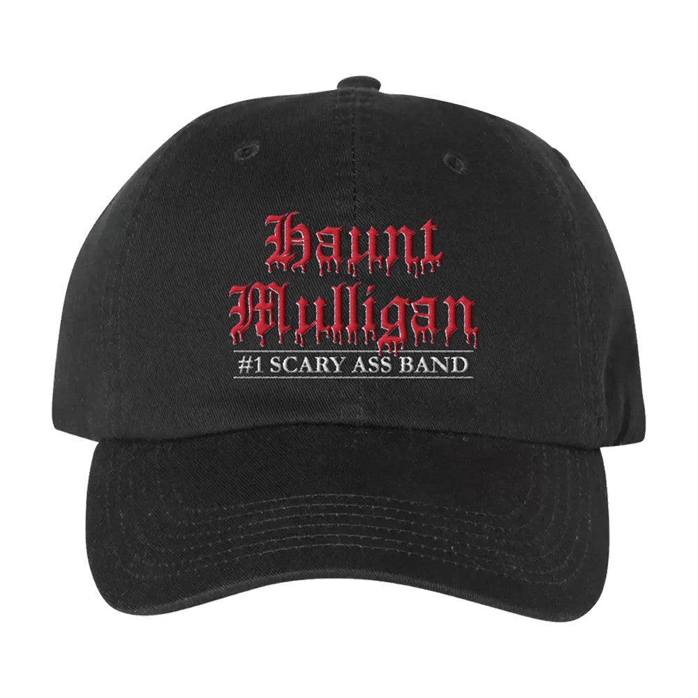 Hot Mulligan Haunted House Hat Hot Mulligan Baseball Cap Gifts For Music Buffs - Foxy23shop