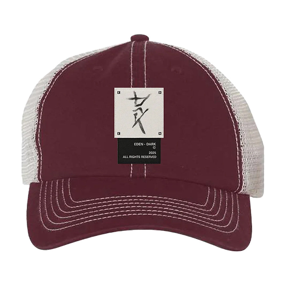 Iameden Store Merch Woven Label Trucker Hat Iameden Store Cap Gift Ideas For EDEN Lovers - Foxy23shop