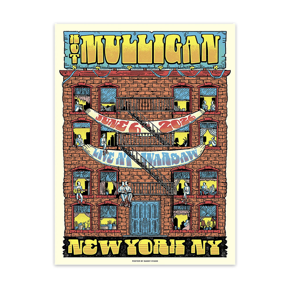 Hot Mulligan NYC 2026 Poster Hot Mulligan Concert Poster Gifts Idea For Music Lovers - Foxy23shop