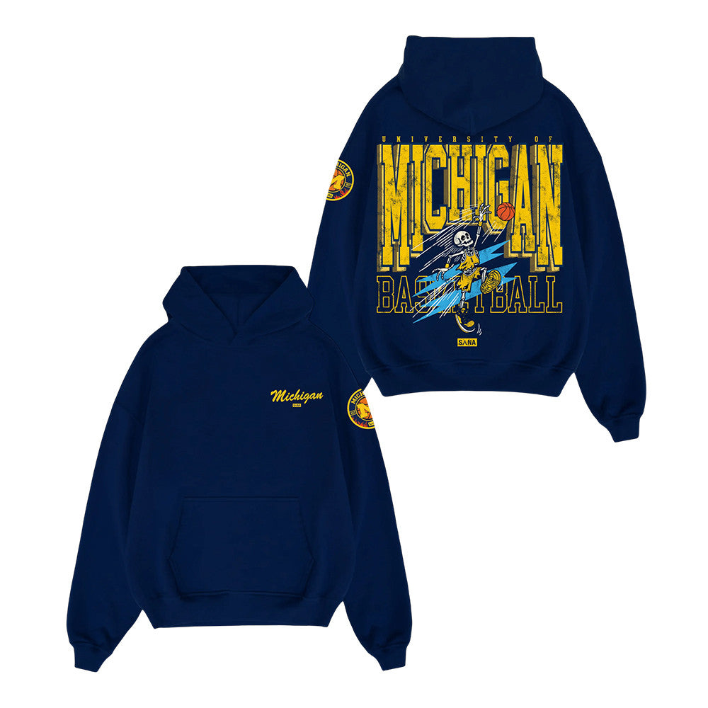 Sana Merch Showtime Michigan Hoodie Sana Hooded Sweatshirt Presents For Streetwear - Foxy23shop