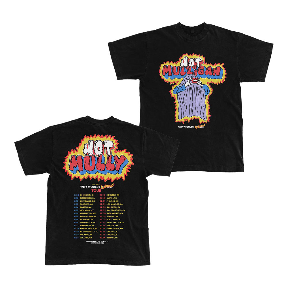 Hot Mulligan Merch WWIW Tour T-Shirt Best Presents For Hot Mulligan Lovers - Foxy23shop