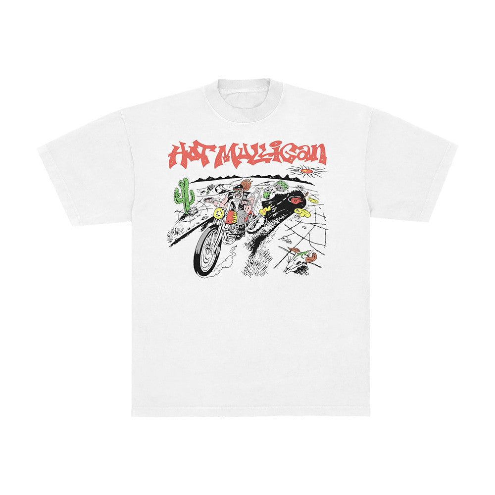 Hot Mulligan Merch Biker T-Shirt Hot Mulligan Streetwear Apparel Presents For Brother - Foxy23shop