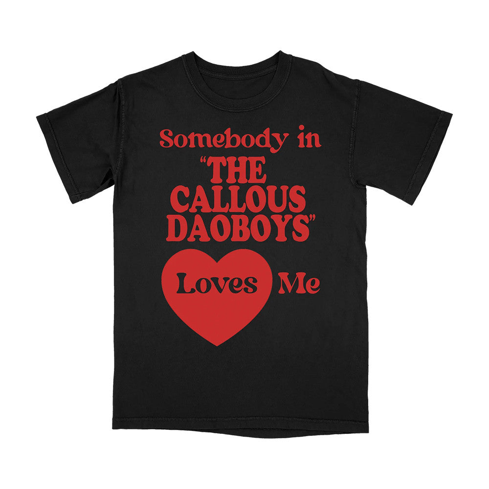 The Callous Daoboys Store Merch Black Love T-Shirt Presents For Fans - Foxy23shop