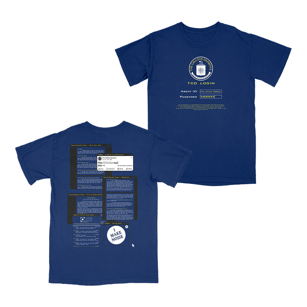 The Callous Daoboys Store Merch CIA Shirt The Callous Daoboys Clothing - Foxy23shop