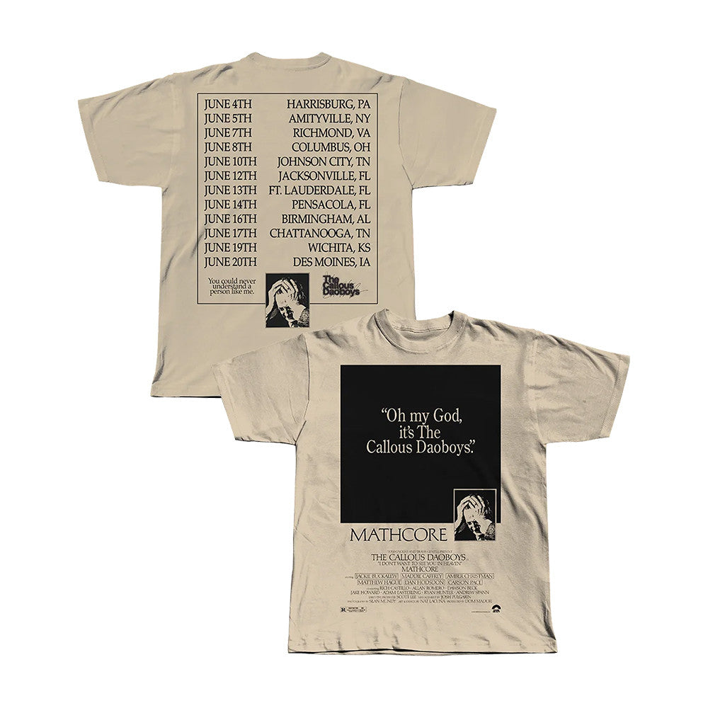 The Callous Daoboys Store Merch Mathcore Shirt The Callous Daoboys Fans Gifts - Foxy23shop