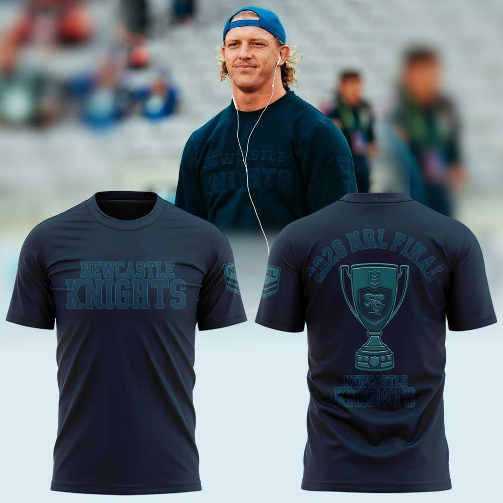 Newcastle Knights Merch 2026 NRL Finals Our Time T-Shirt Presents For Rugby Fans - Foxy23shop