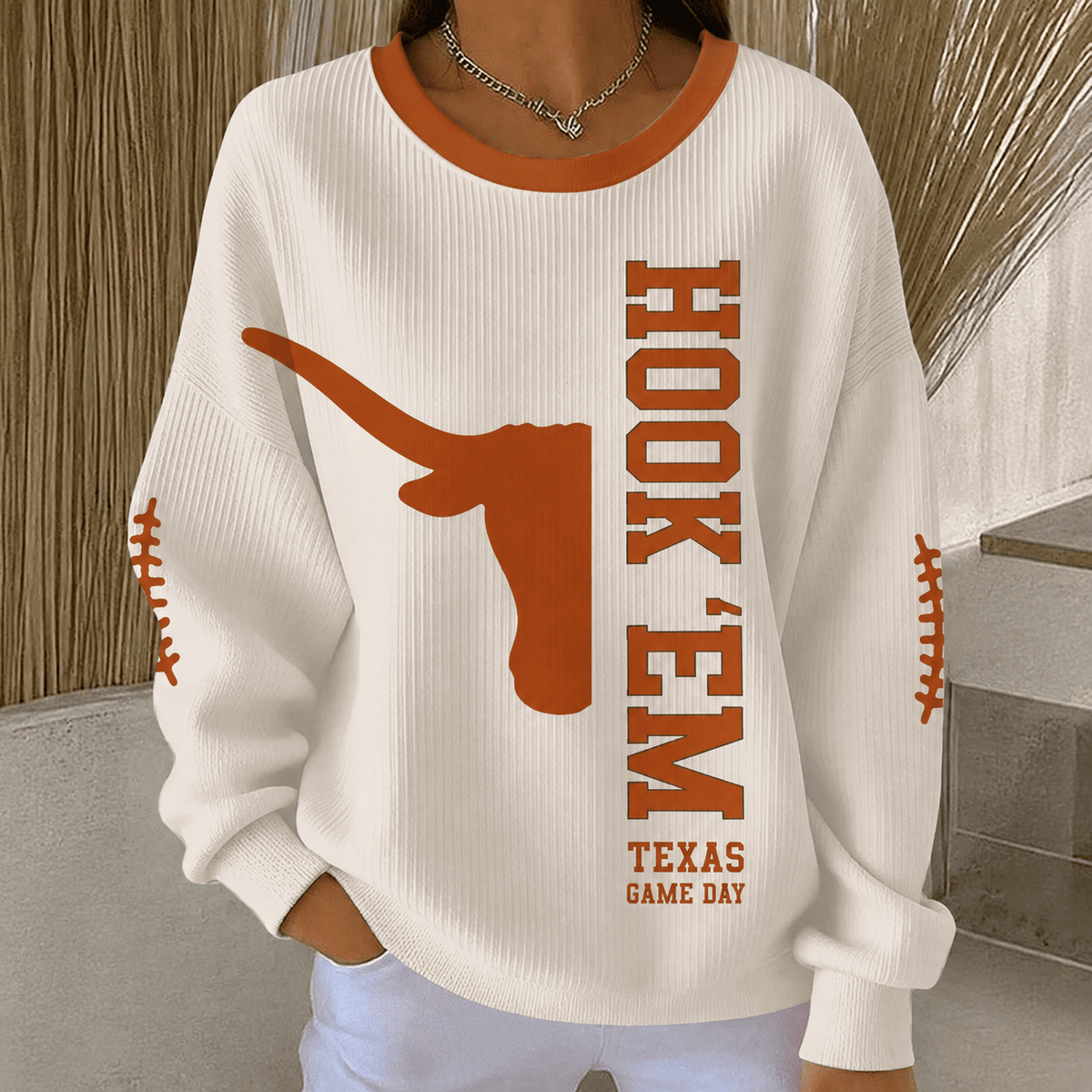 Texas Longhorns Merch 2026 NCAA Hook Em Sweatshirt Gifts For Longhorns Faithful - Foxy23shop