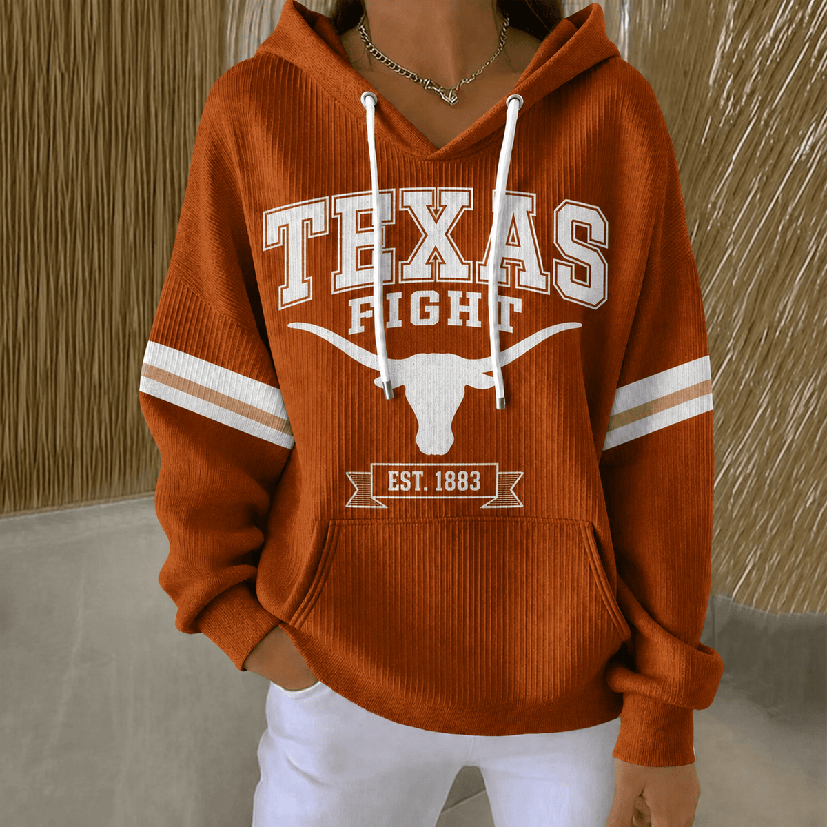Texas Longhorns Merch 2026 NCAA Texas Fight Hoodie Presents For Football Lovers - Foxy23shop