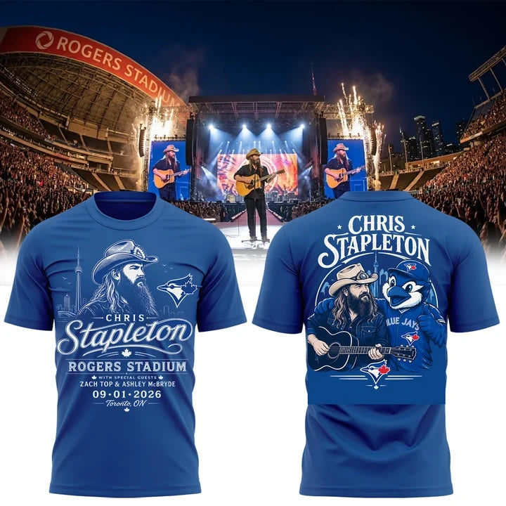 Chris Stapleton Merch Rogers Stadium Toronto 2026 Concert T-Shirt Gifts For Chris Stapleton Fans - Foxy23shop
