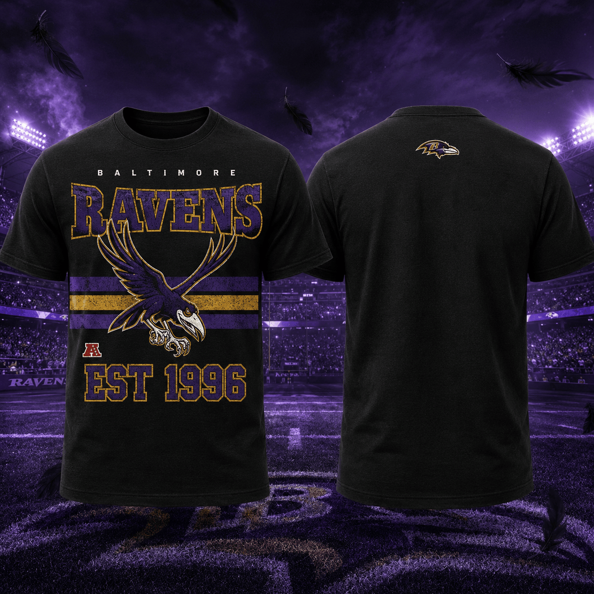 Baltimore Ravens EST 1996 T-Shirt Disney World Clothing Gift For Disney Fans - Foxy23shop