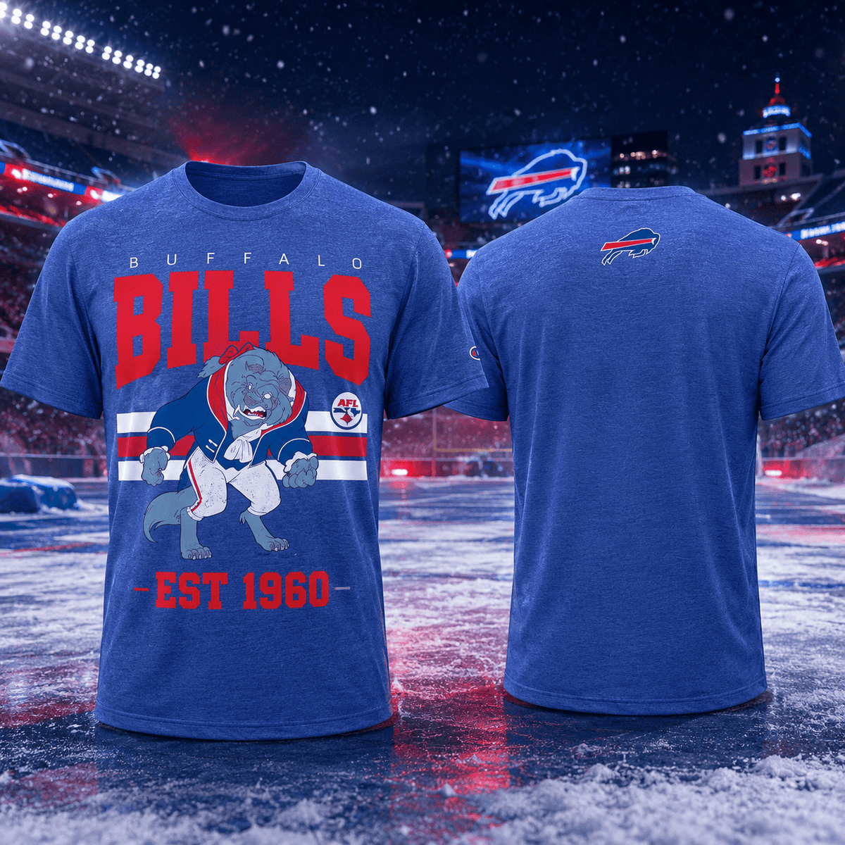 Buffalo Bills EST 1960 T-Shirt Disney World Tee Gift For Disney Fans - Foxy23shop
