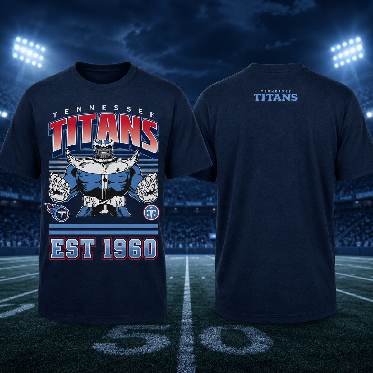 Tennessee Titans EST 1960 T-Shirt Disney Vacation Clothing Gift For Disney Fans - Foxy23shop