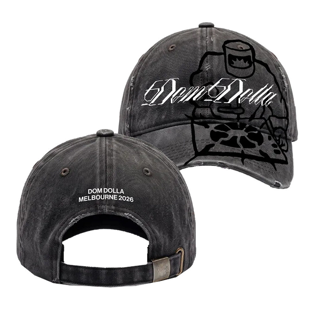 Dom Dolla Melbourne 2026 Hat Dom Dolla Store Baseball Cap Presents For Fans - Foxy23shop