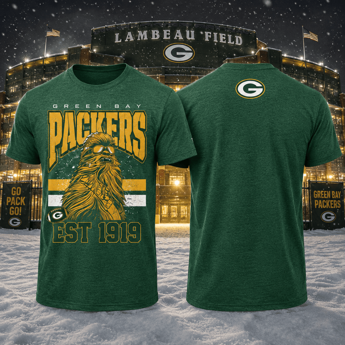 Green Bay Packers EST 1919 T-Shirt Disney Princess Shirt Gift For Disney Fans - Foxy23shop