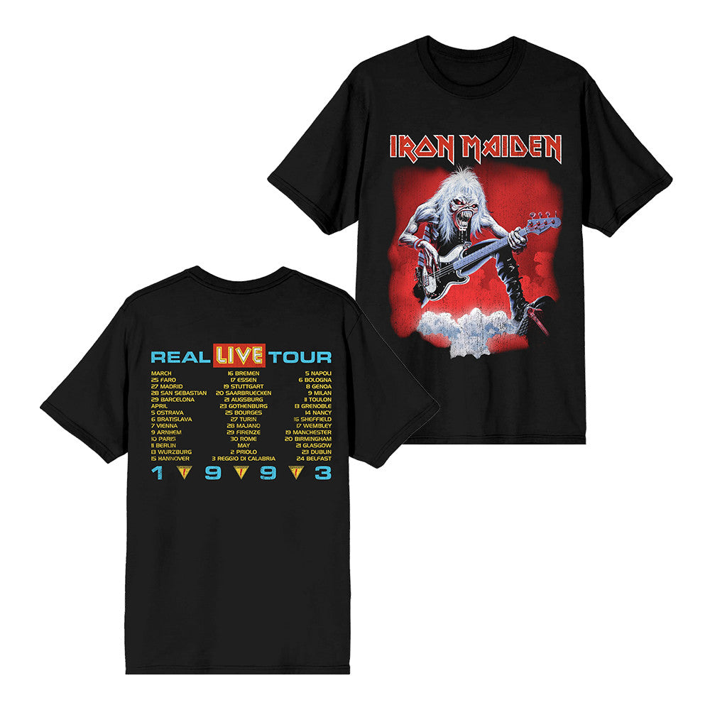 Iron Maiden Store Merch Im 50 A Real Live Tour T-Shirt Iron Maiden Lovers Gifts - Foxy23shop
