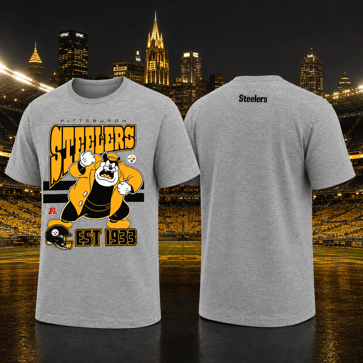 Pittsburgh Steelers EST 1933 T-Shirt Disney Parks Clothes Gift For Disney Fans - Foxy23shop