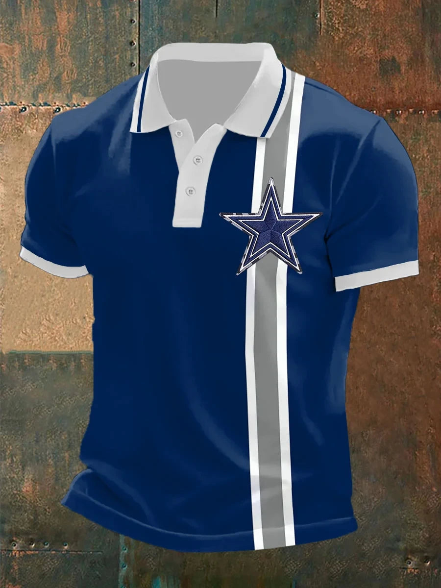 Dallas Cowboys Football Fan Polo Shirt Dallas Cowboys Clothing Unique Gifts For Husband - Foxy23shop