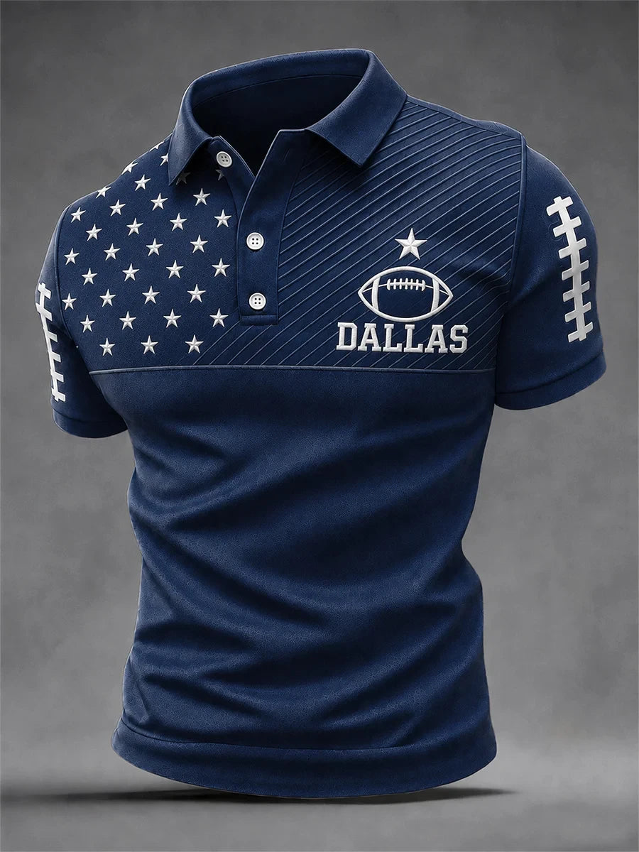 Dallas Cowboys Football Game Day Polo Shirt Dallas Cowboys Gears Best Gifts For Husband - Foxy23shop