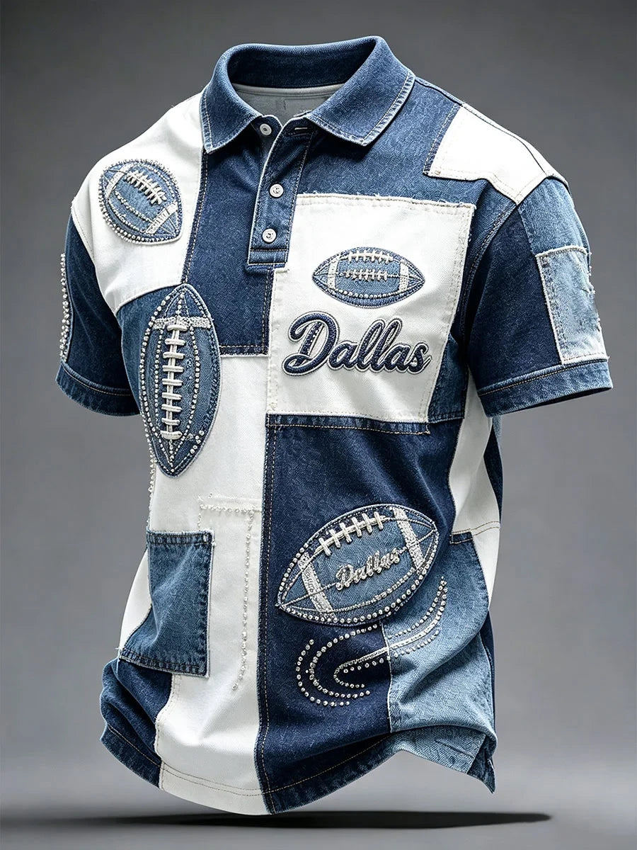 Dallas Cowboys Merch Football Polo Shirt Dallas Cowboys Clothing Unique Fan Gears - Foxy23shop