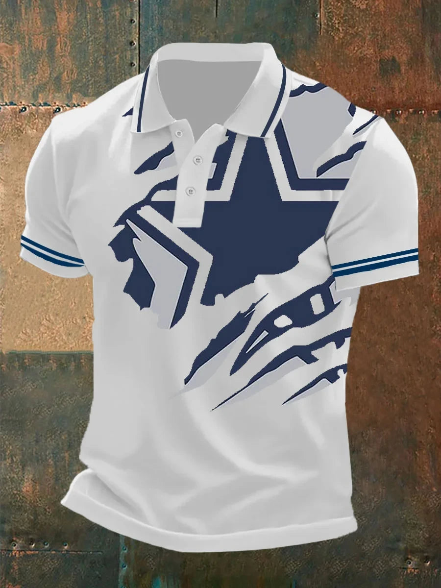 Dallas Cowboys Merch Football Polo Shirt Unique Presents For Cowboys Nation - Foxy23shop