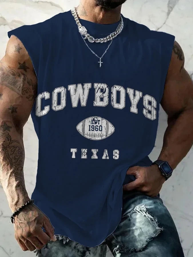Dallas Cowboys Merch Football Gameday Tank Top Best Gifts For Cowboys Nation - Foxy23shop