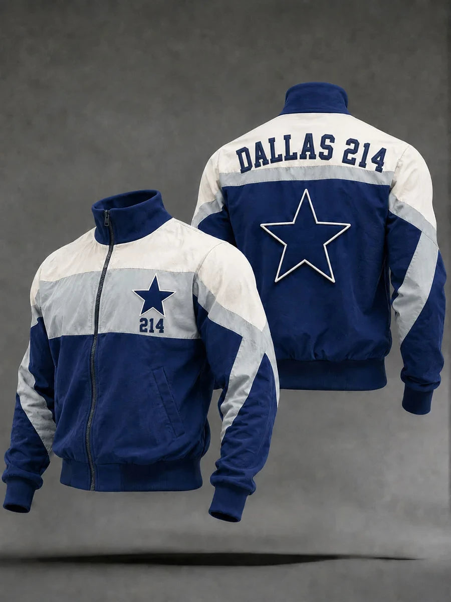 Dallas Cowboys Merch 214 Bomber Jacket Dallas Cowboys Clothing Gifts For Fan - Foxy23shop