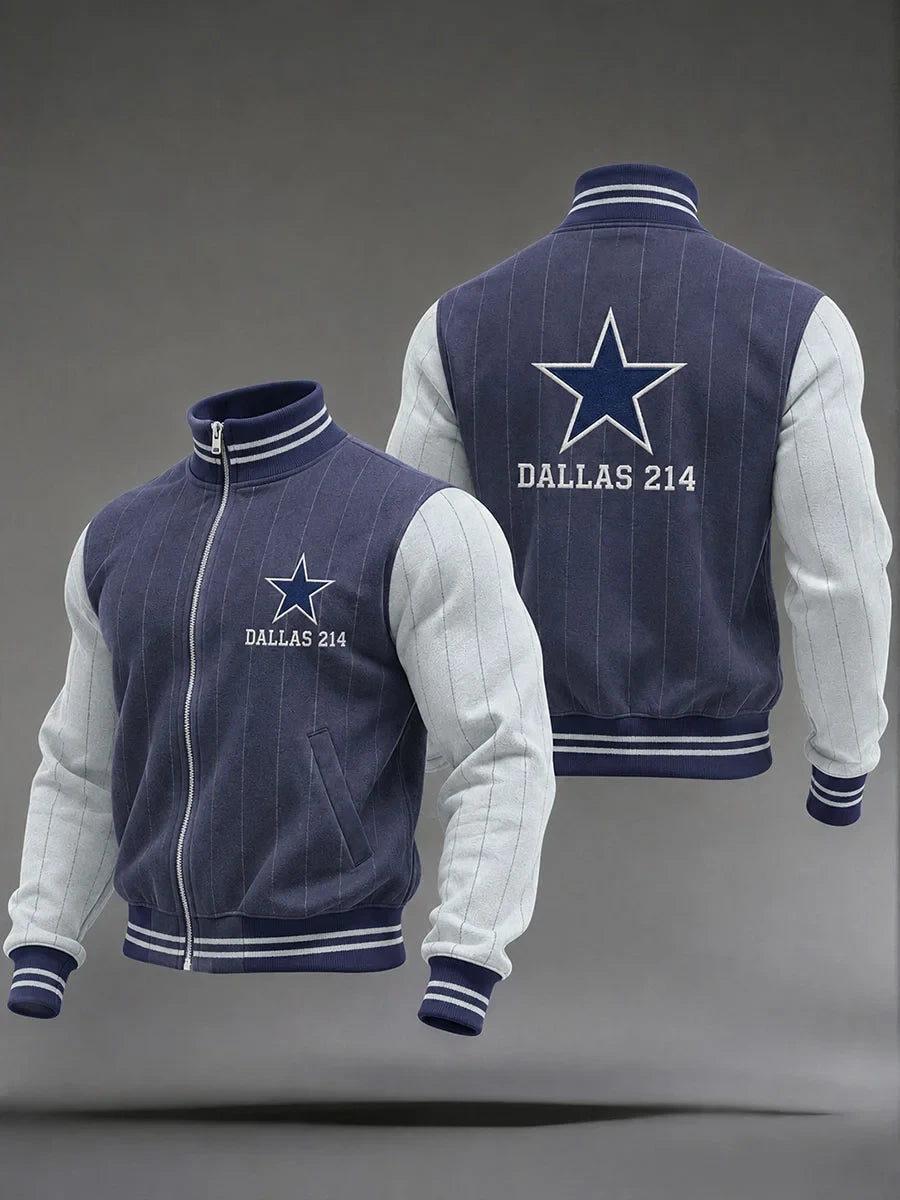 Dallas Cowboys Merch 214 Football Jacket Dallas Cowboys Apparel Fan Gears - Foxy23shop