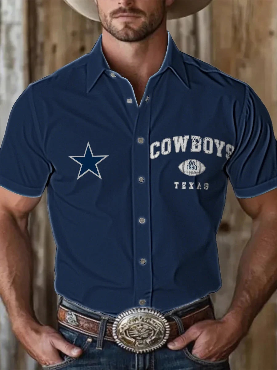 Dallas Cowboys Merch Football Hawaiian Shirt Dallas Cowboys Clothing Gifts For Him - Foxy23shop