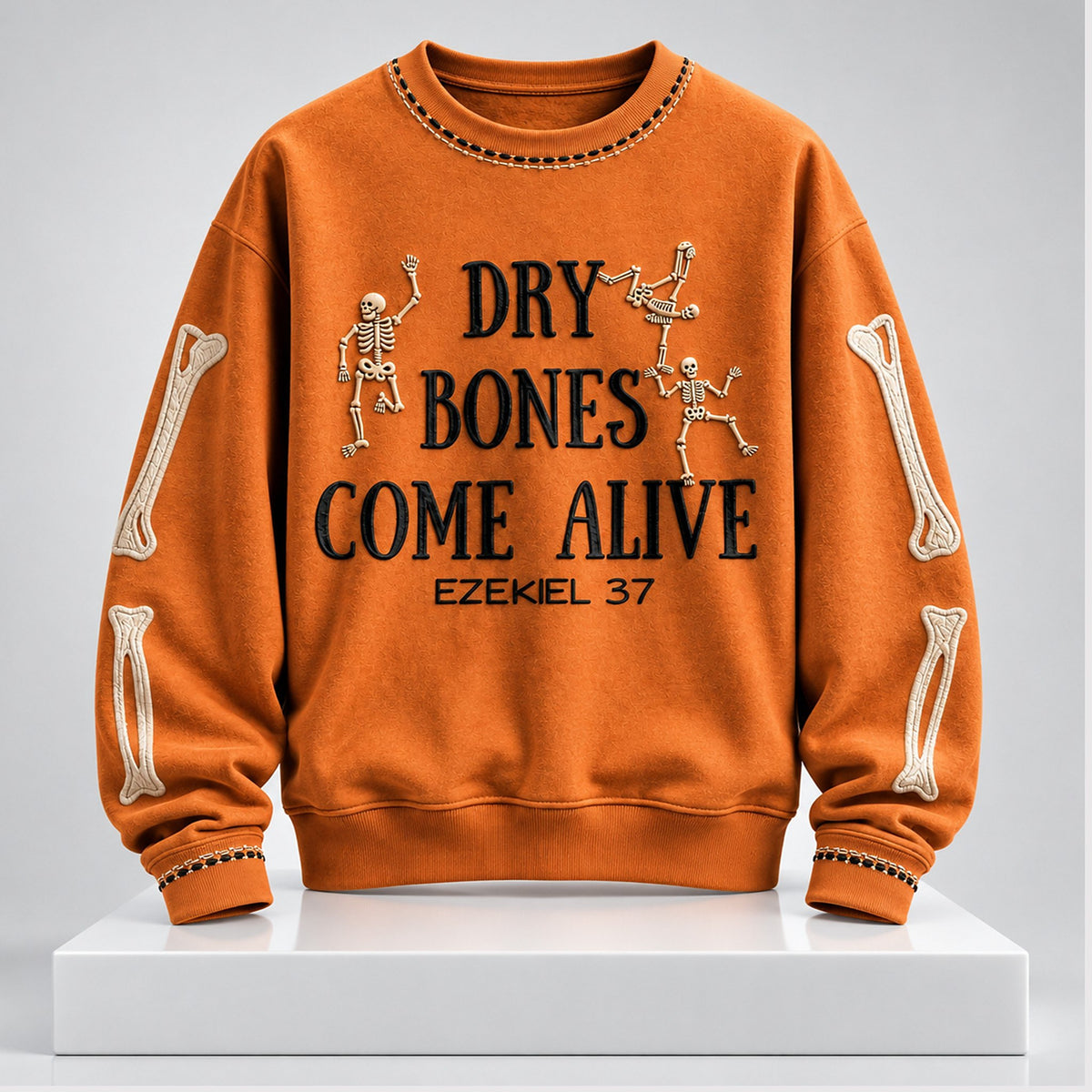 Dry Bones Come Alive Ezekiel 37 Halloween 2026 Sweatshirt Funny Halloween Costume Gift Ideas - Foxy23shop